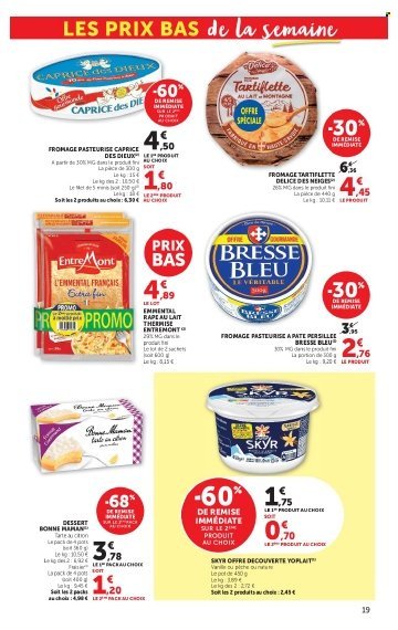 Catalogue HYPER U - Les prix bas de la semaine