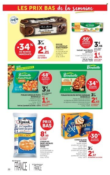 Catalogue HYPER U - Les prix bas de la semaine