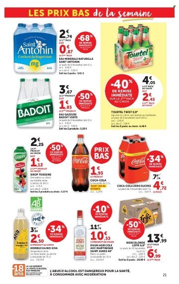 Catalogue HYPER U - Les prix bas de la semaine