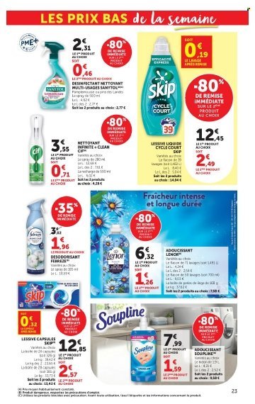 Catalogue HYPER U - Les prix bas de la semaine