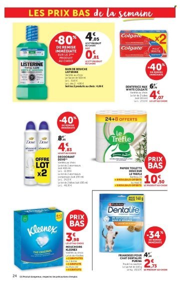 Catalogue HYPER U - Les prix bas de la semaine