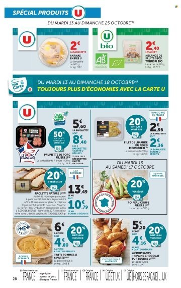 Catalogue HYPER U - Les prix bas de la semaine