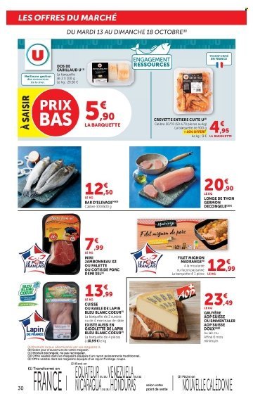 Catalogue HYPER U - Les prix bas de la semaine
