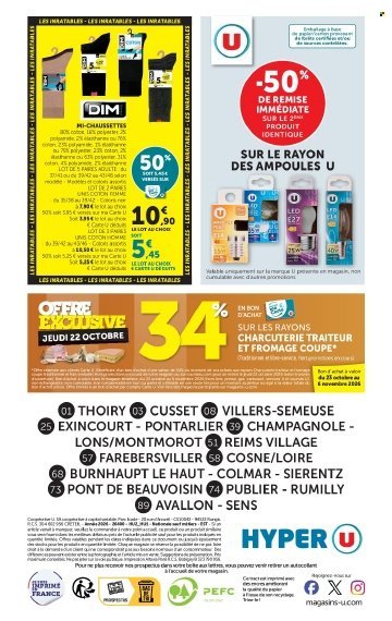Catalogue HYPER U - Les prix bas de la semaine