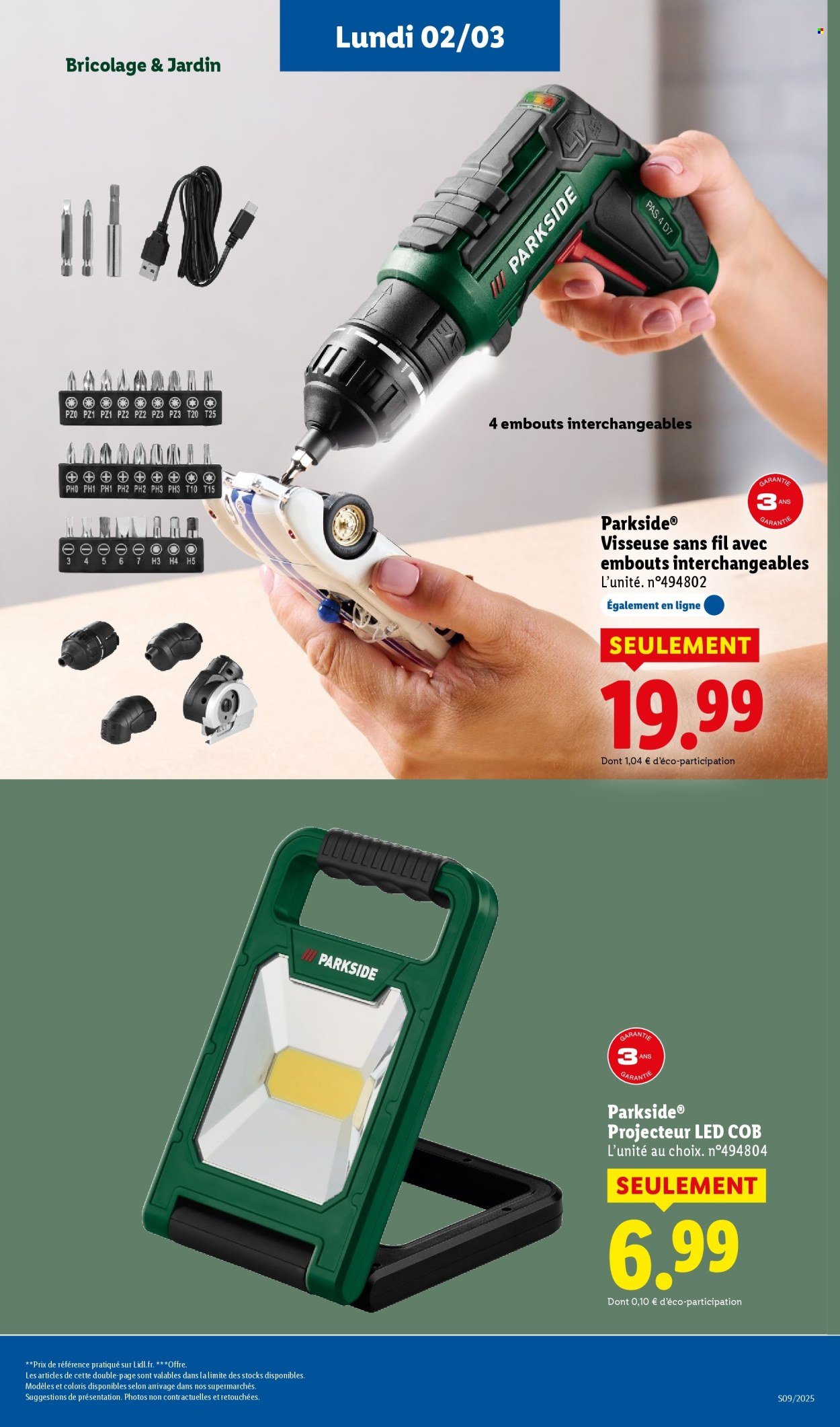 Catalogue LIDL - Les bonnes affaires de la semaine (2026-03-02 - 2026-03-05)