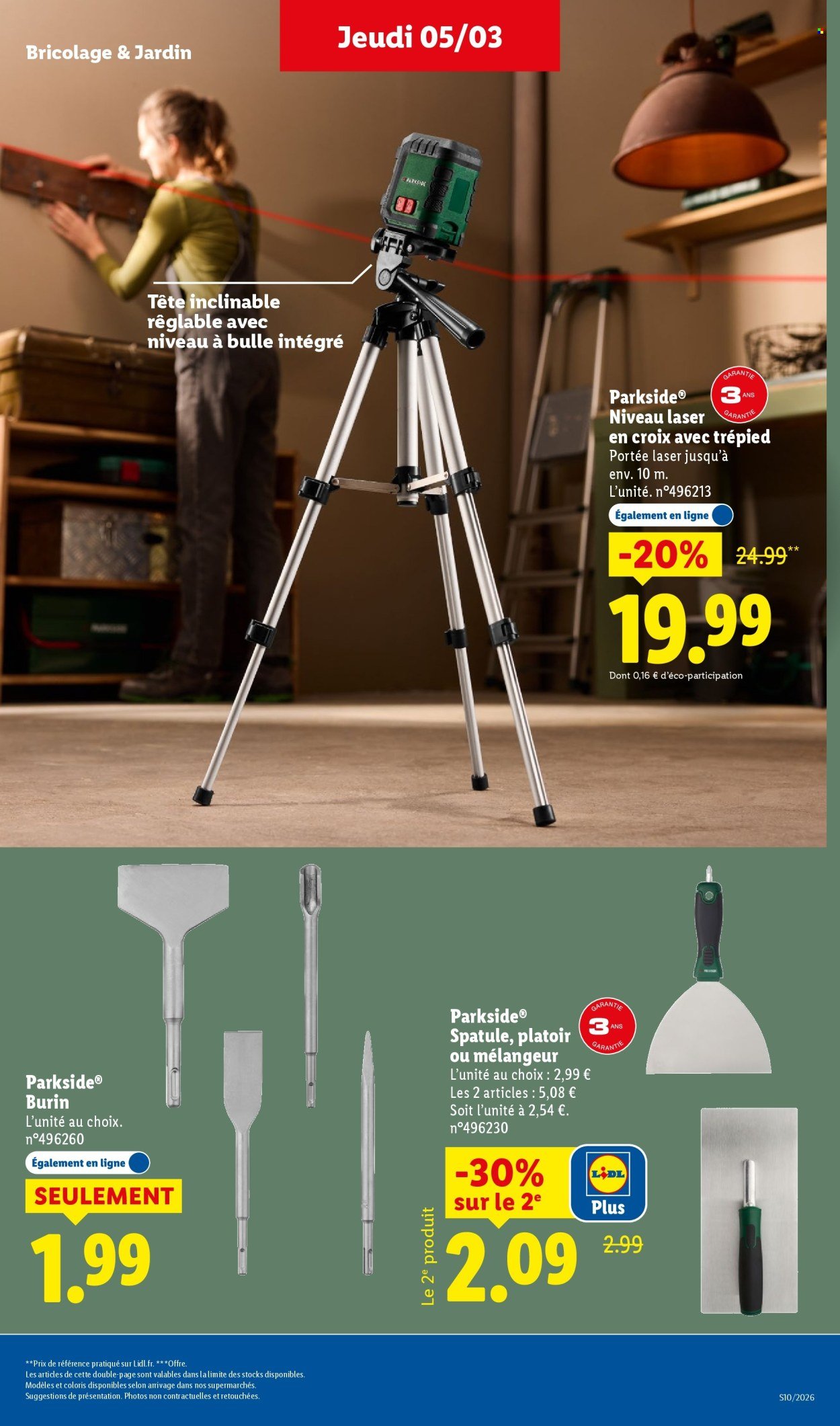 Catalogue LIDL - Les bonnes affaires de la semaine (2026-03-02 - 2026-03-05)