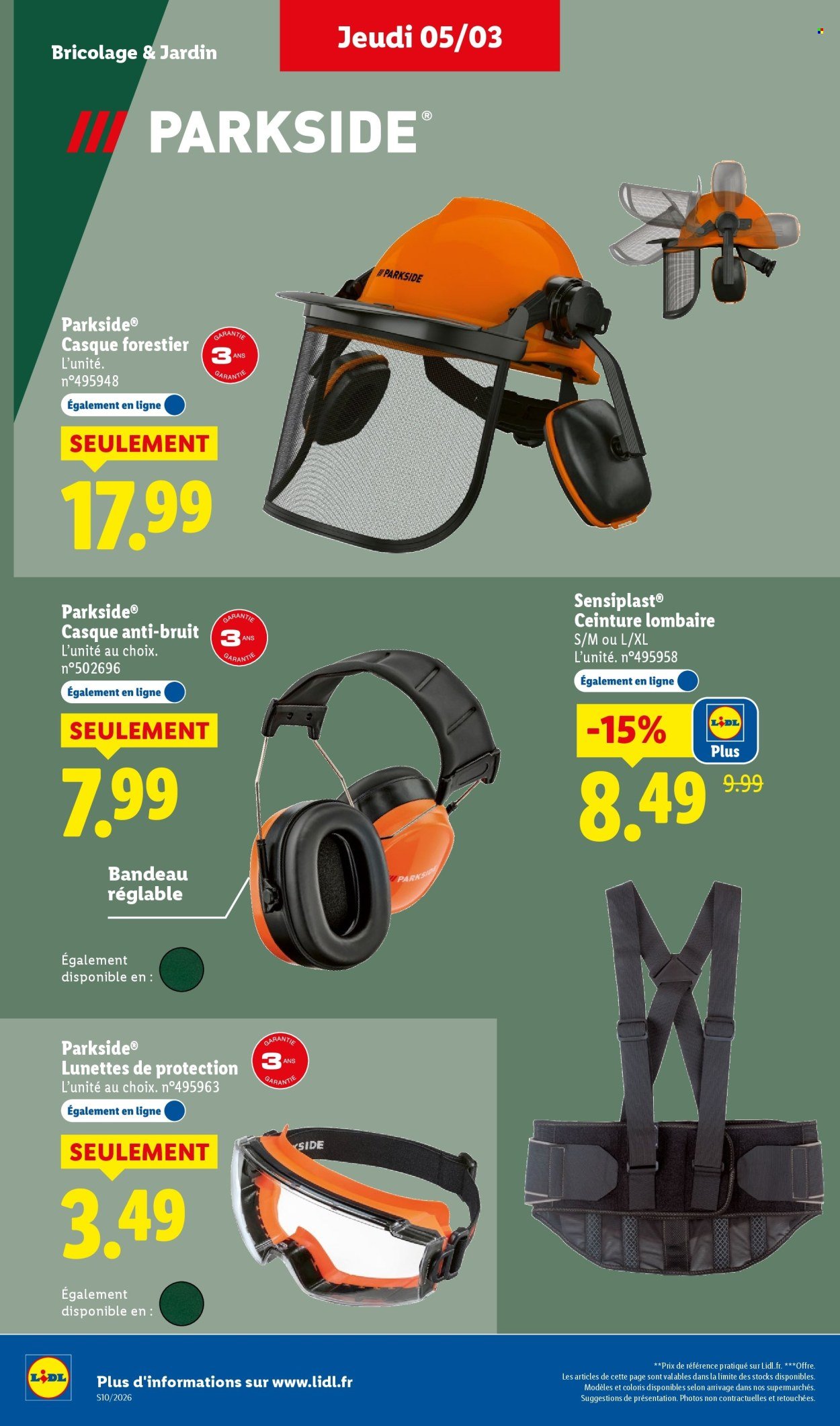 Catalogue LIDL - Les bonnes affaires de la semaine (2026-03-02 - 2026-03-05)