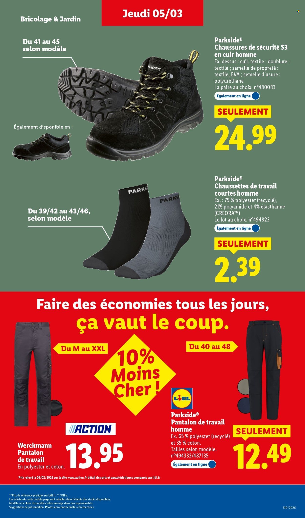 Catalogue LIDL - Les bonnes affaires de la semaine (2026-03-02 - 2026-03-05)
