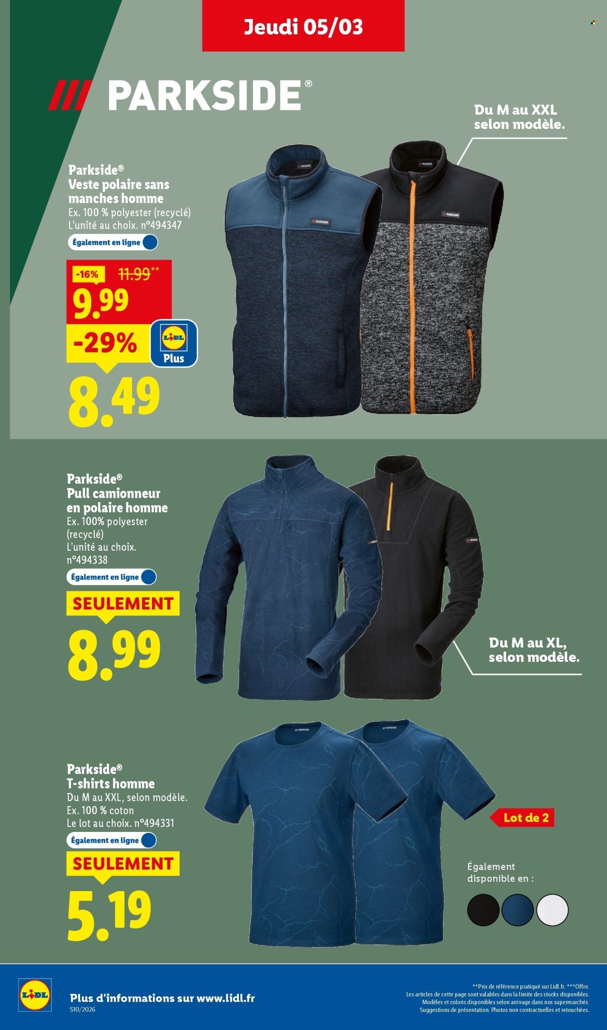 Catalogue LIDL - Les bonnes affaires de la semaine (2026-03-02 - 2026-03-05)