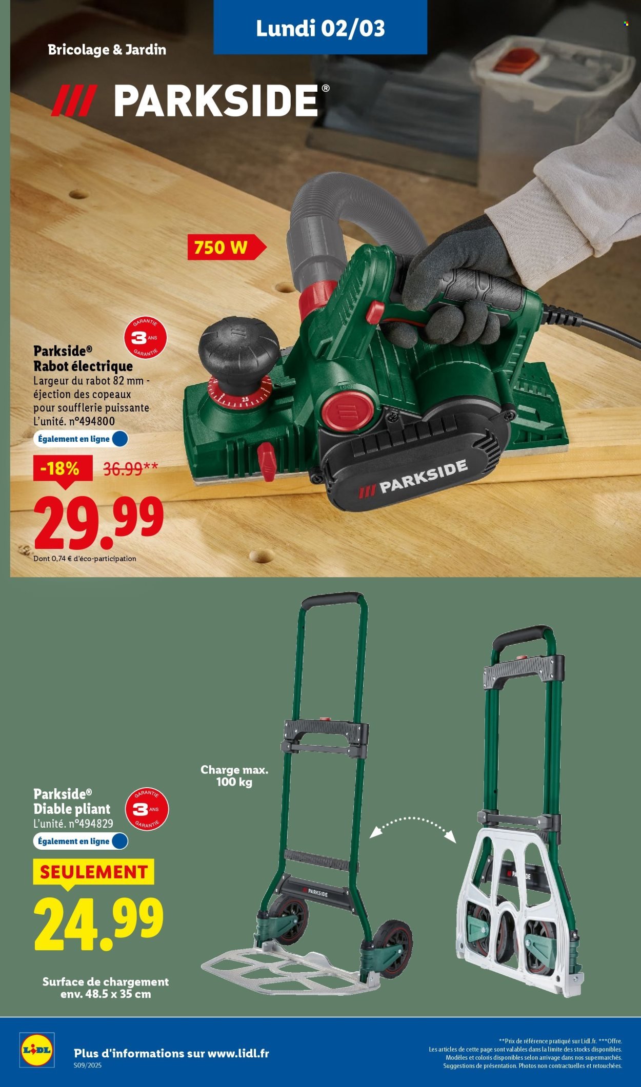 Catalogue LIDL - Les bonnes affaires de la semaine (2026-03-02 - 2026-03-05)