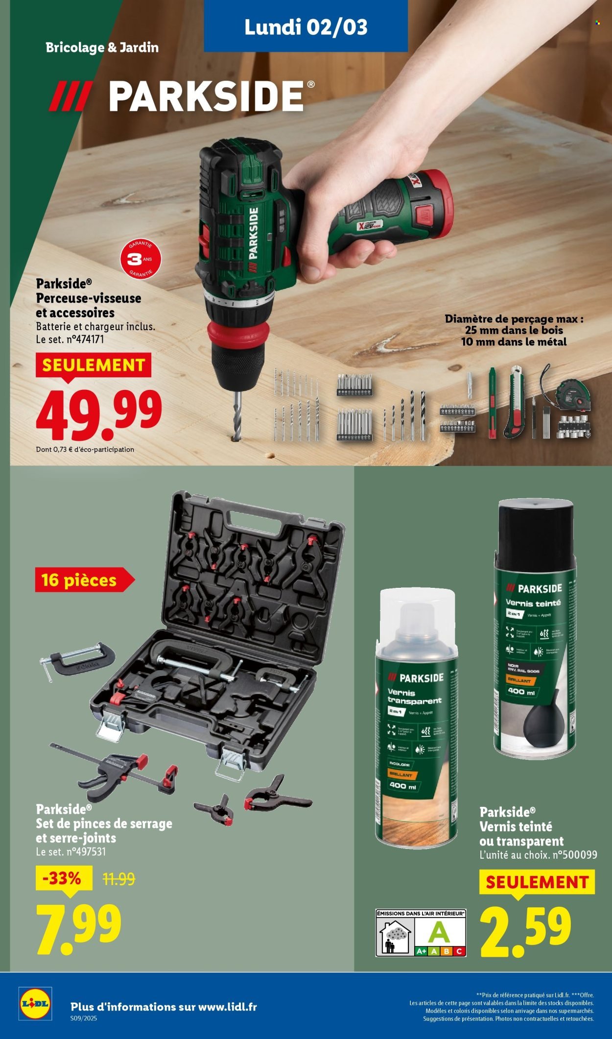 Catalogue LIDL - Les bonnes affaires de la semaine (2026-03-02 - 2026-03-05)