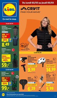 Catalogue LIDL - Les bonnes affaires de la semaine