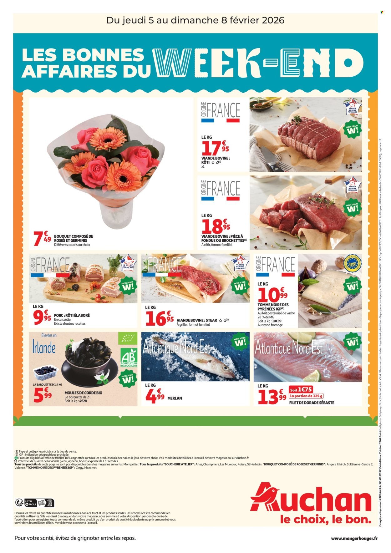 Catalogue AUCHAN - Les bons plans du week-end dans votre hyper !