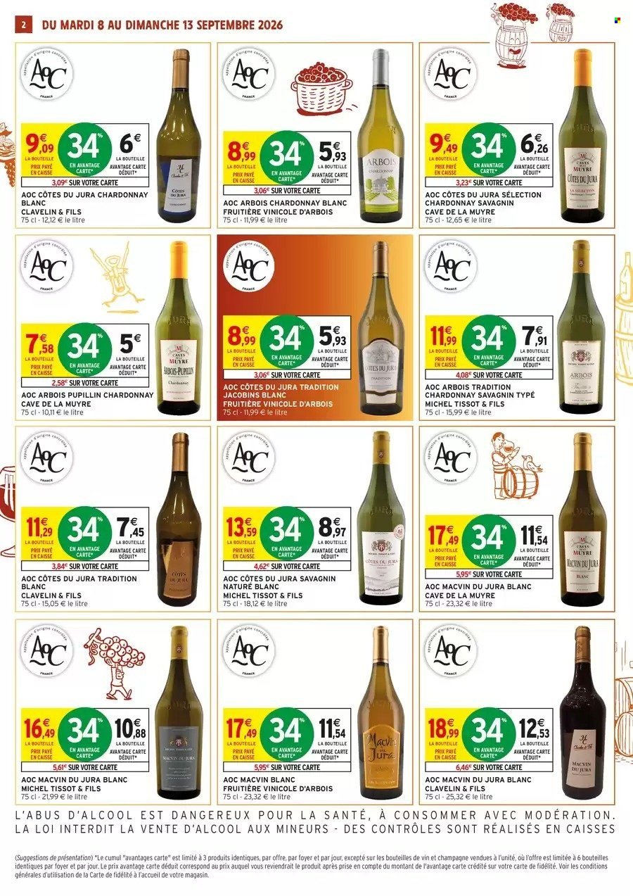 Catalogue INTERMARCHÉ - Foire aux vins du jura
