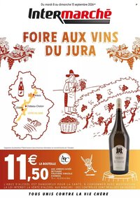 Catalogue INTERMARCHÉ - Foire aux vins du jura