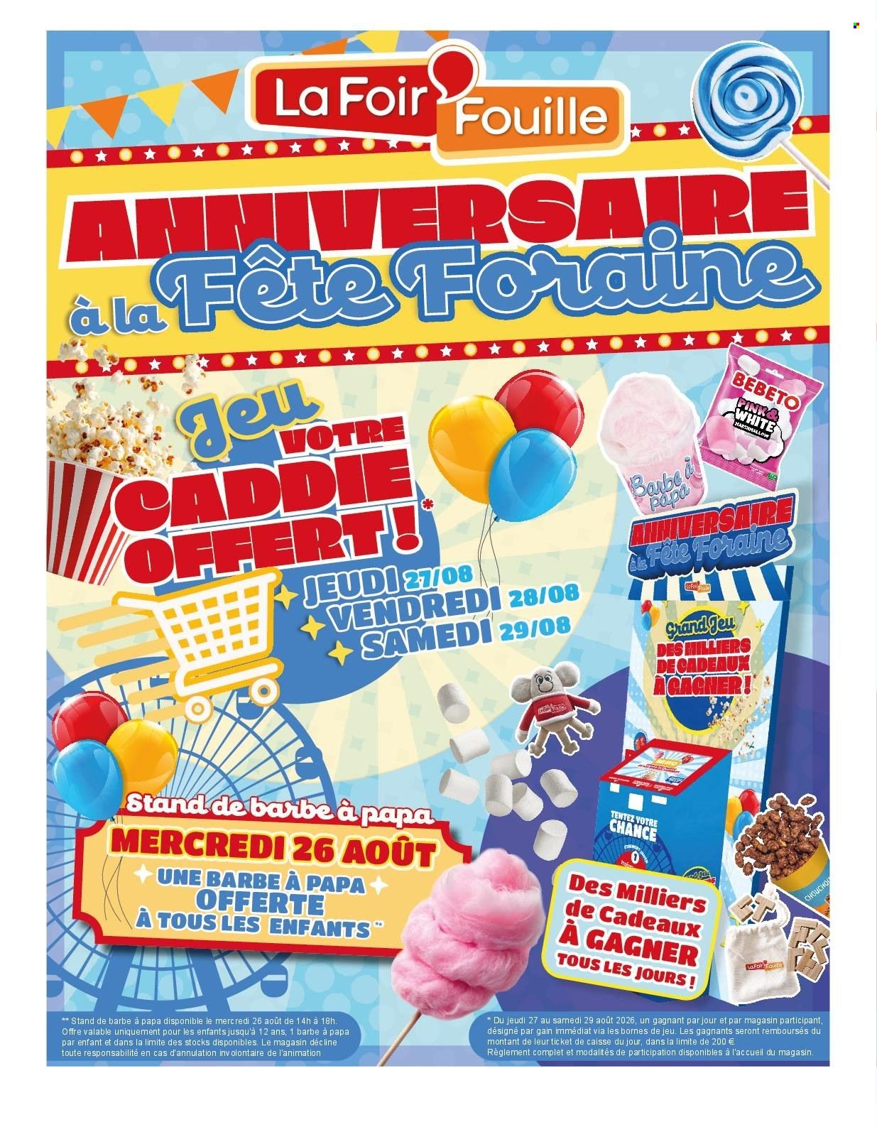 Catalogue LA FOIR'FOUILLE - Du lundi 24 août 2026