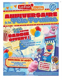 Catalogue LA FOIR'FOUILLE - Du lundi 24 août 2026