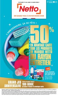 Catalogue NETTO - L'anniversaire, ça se fête !