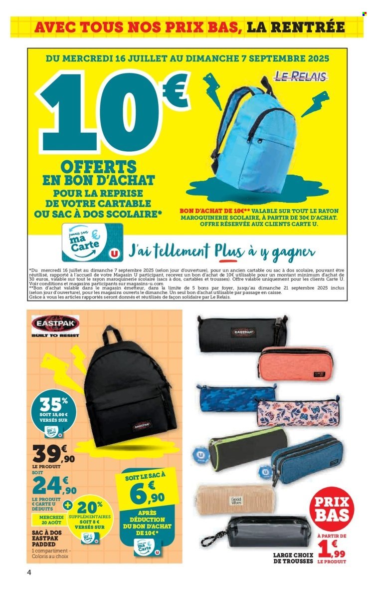 Catalogue SUPER U - La rentrée à prix bas (2025-08-12 - 2025-08-31)