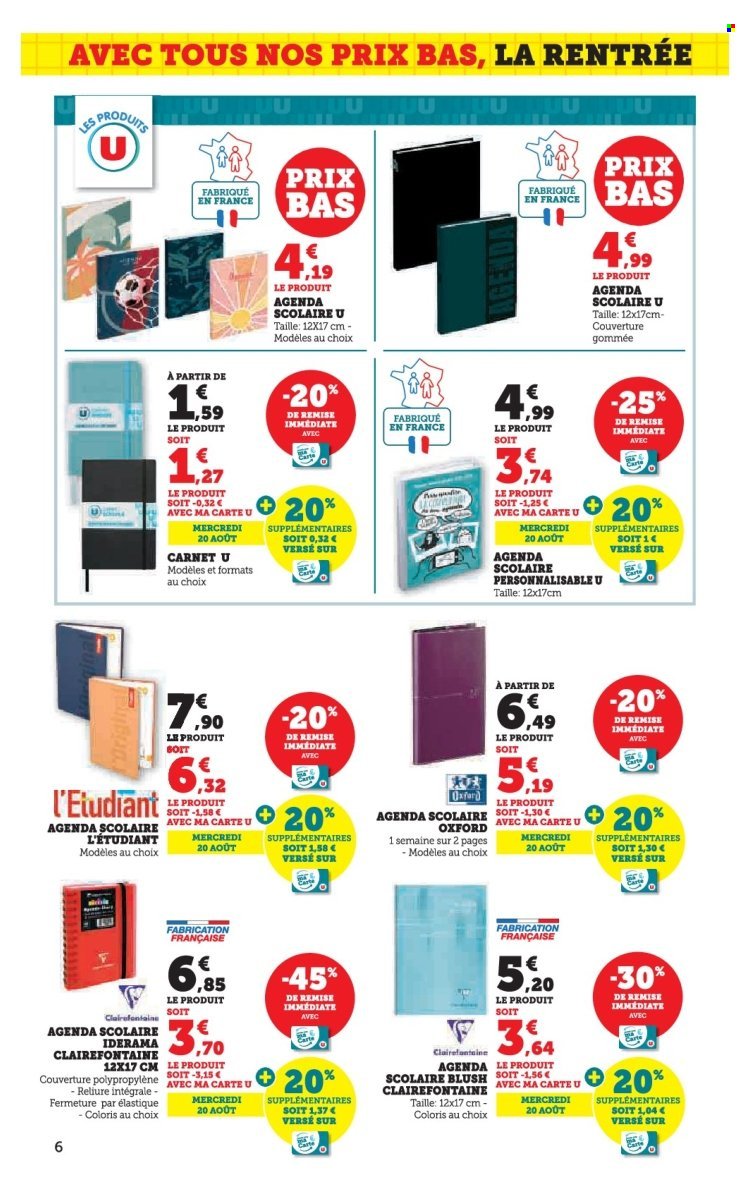 Catalogue SUPER U - La rentrée à prix bas (2025-08-12 - 2025-08-31)