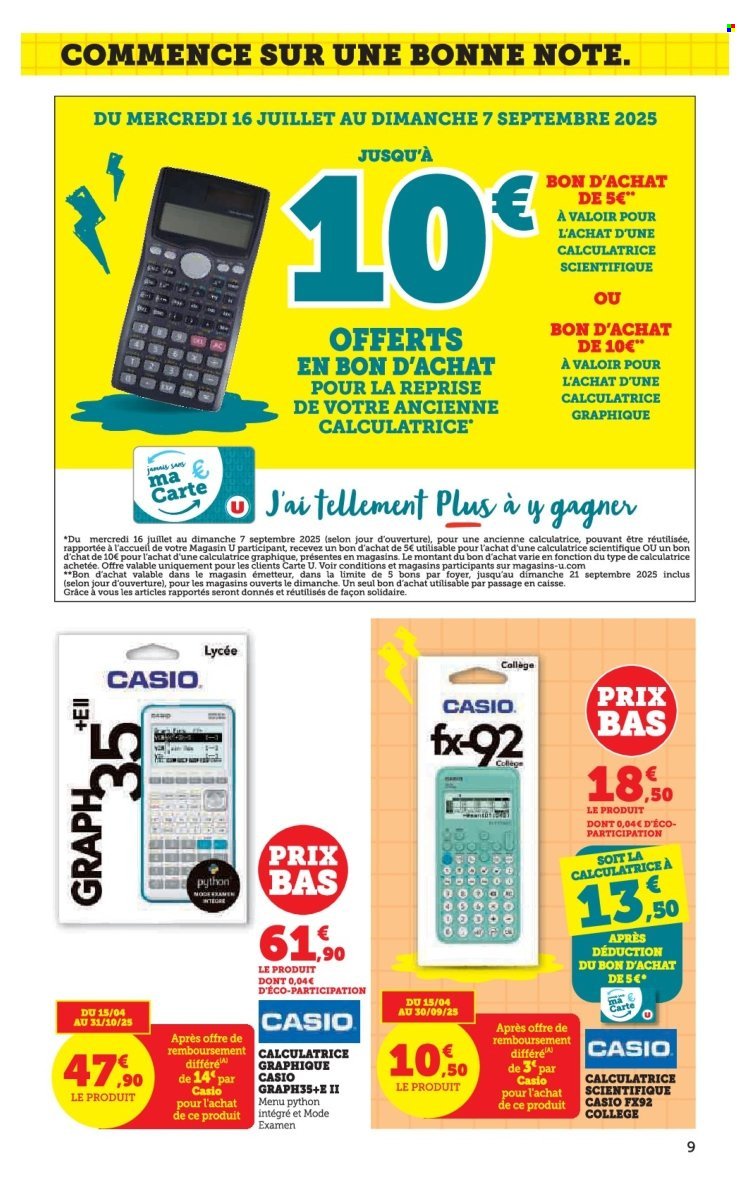 Catalogue SUPER U - La rentrée à prix bas (2025-08-12 - 2025-08-31)