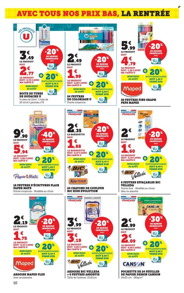 Catalogue SUPER U - La rentrée à prix bas (2025-08-12 - 2025-08-31)