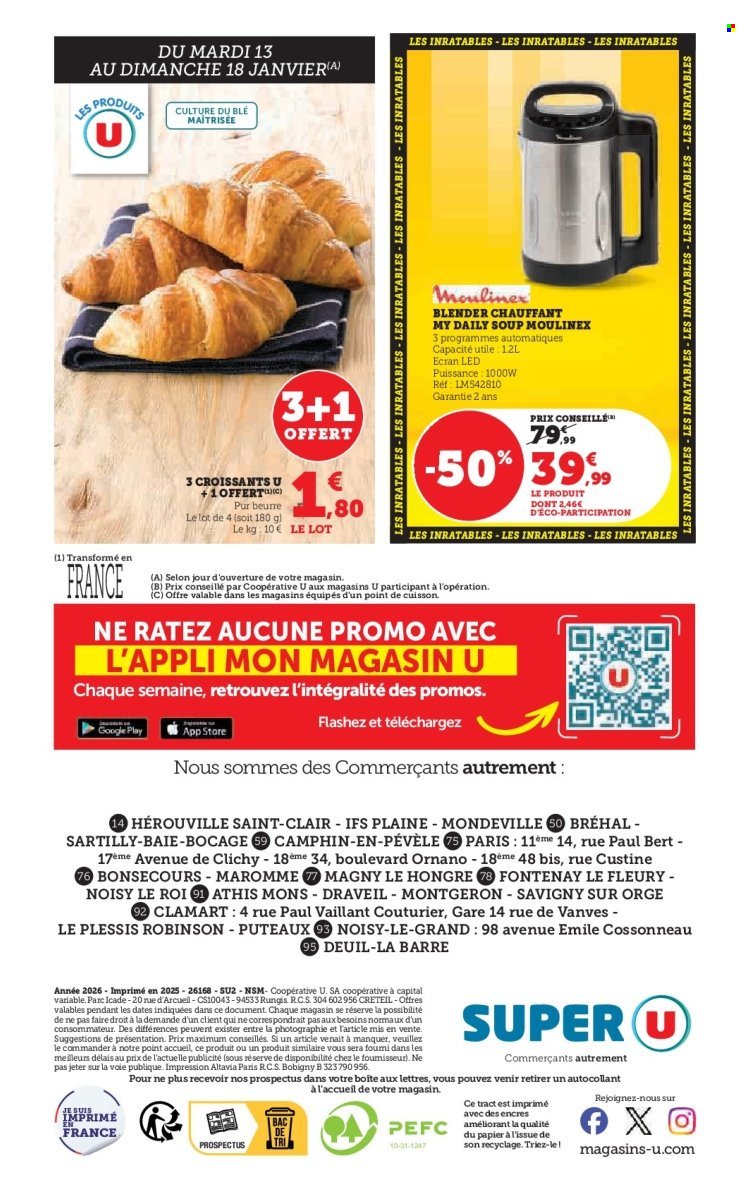 Catalogue SUPER U - Les prix bas de la semaine