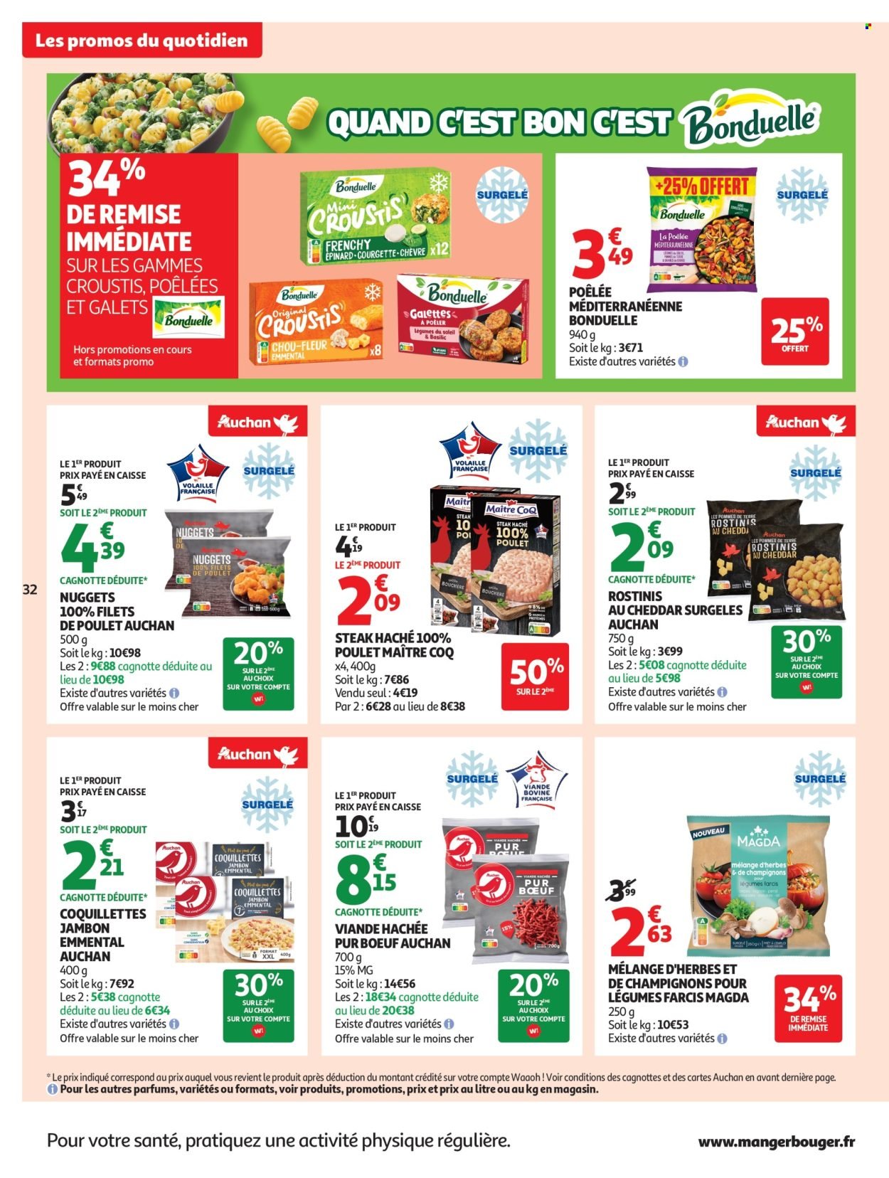 Catalogue AUCHAN - Bien au chaud : une couette à ce prix, c'est le rêve (2025-10-21 - 2025-11-02)