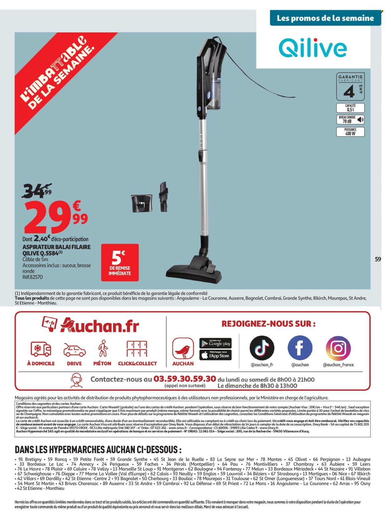 Catalogue AUCHAN - Bien au chaud : une couette à ce prix, c'est le rêve (2025-10-21 - 2025-11-02)
