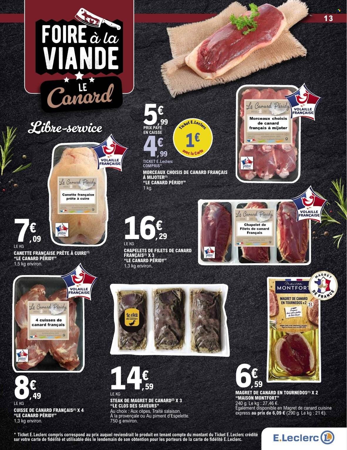 Catalogue E.LECLERC - FOIRE A LA VIANDE