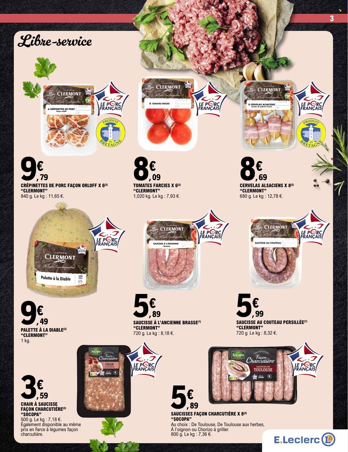 Catalogue E.LECLERC - FOIRE A LA VIANDE