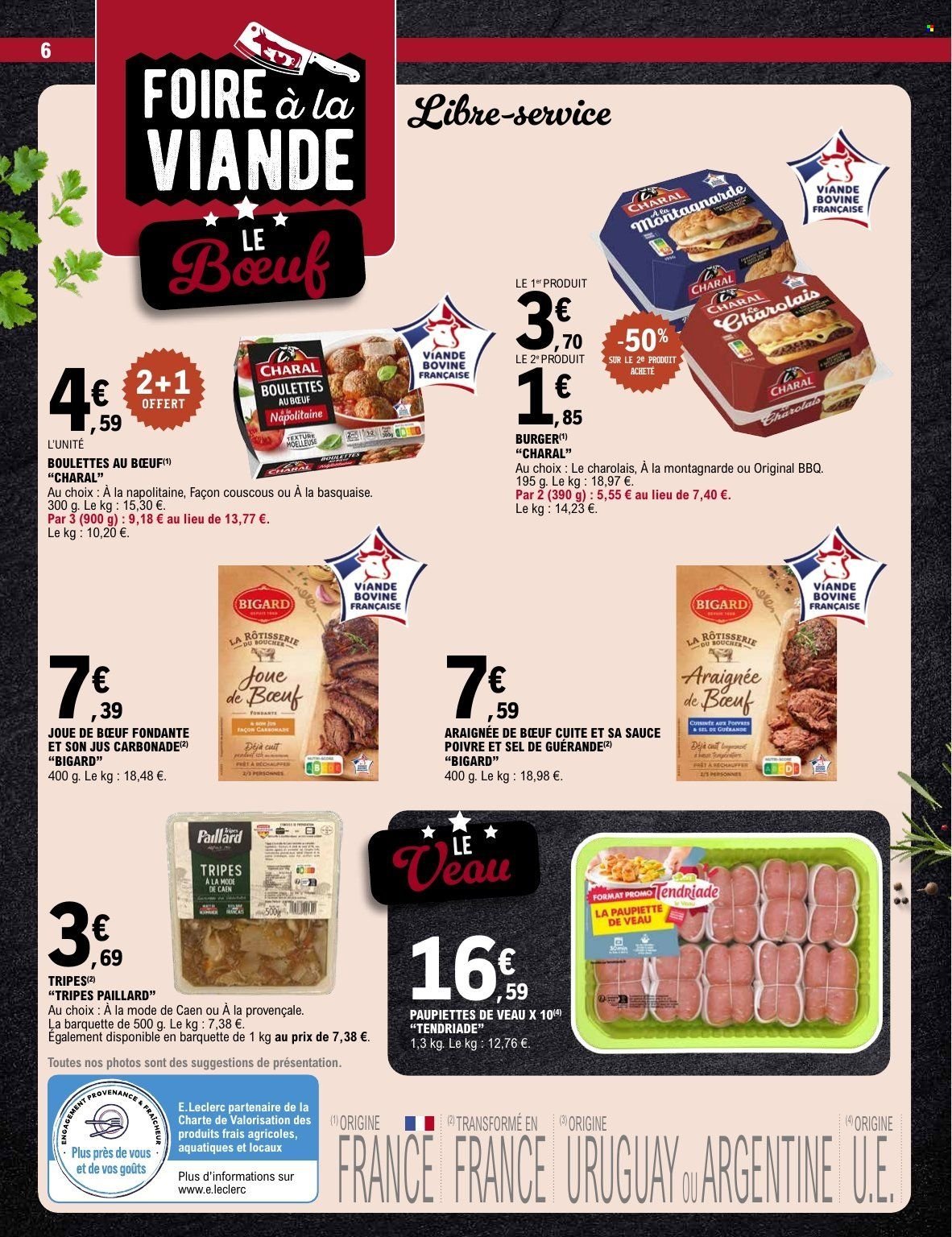 Catalogue E.LECLERC - FOIRE A LA VIANDE