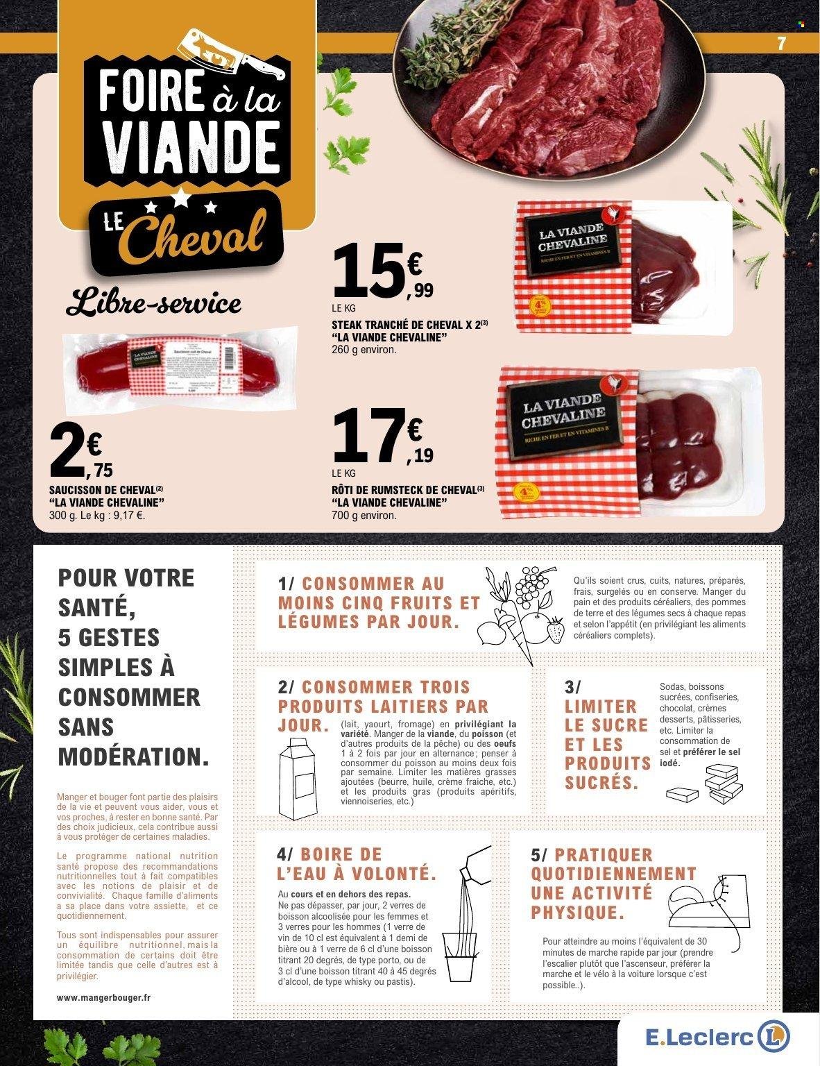 Catalogue E.LECLERC - FOIRE A LA VIANDE