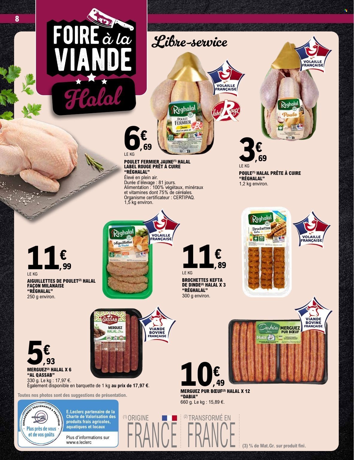 Catalogue E.LECLERC - FOIRE A LA VIANDE