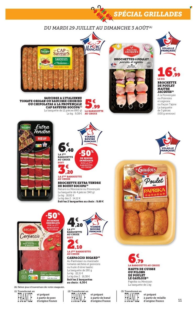 Catalogue SUPER U - Les prix bas de la semaine (2025-07-29 - 2025-08-10)