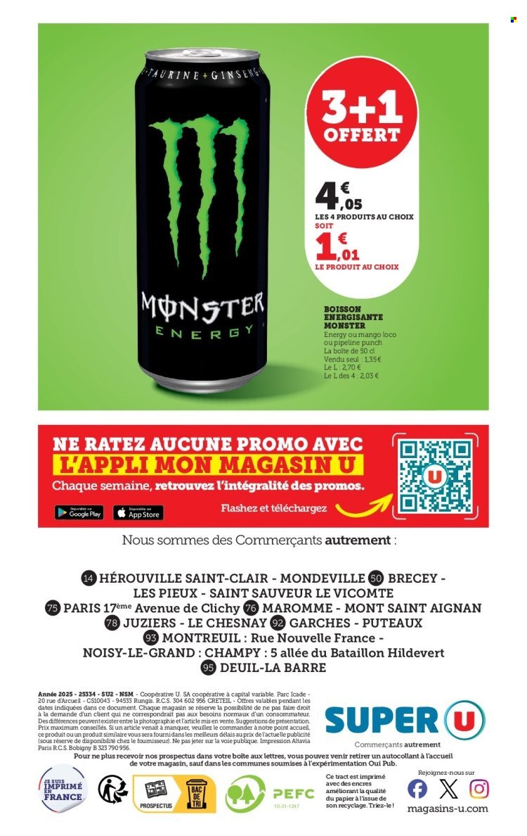 Catalogue SUPER U - Les prix bas de la semaine (2025-07-29 - 2025-08-10)