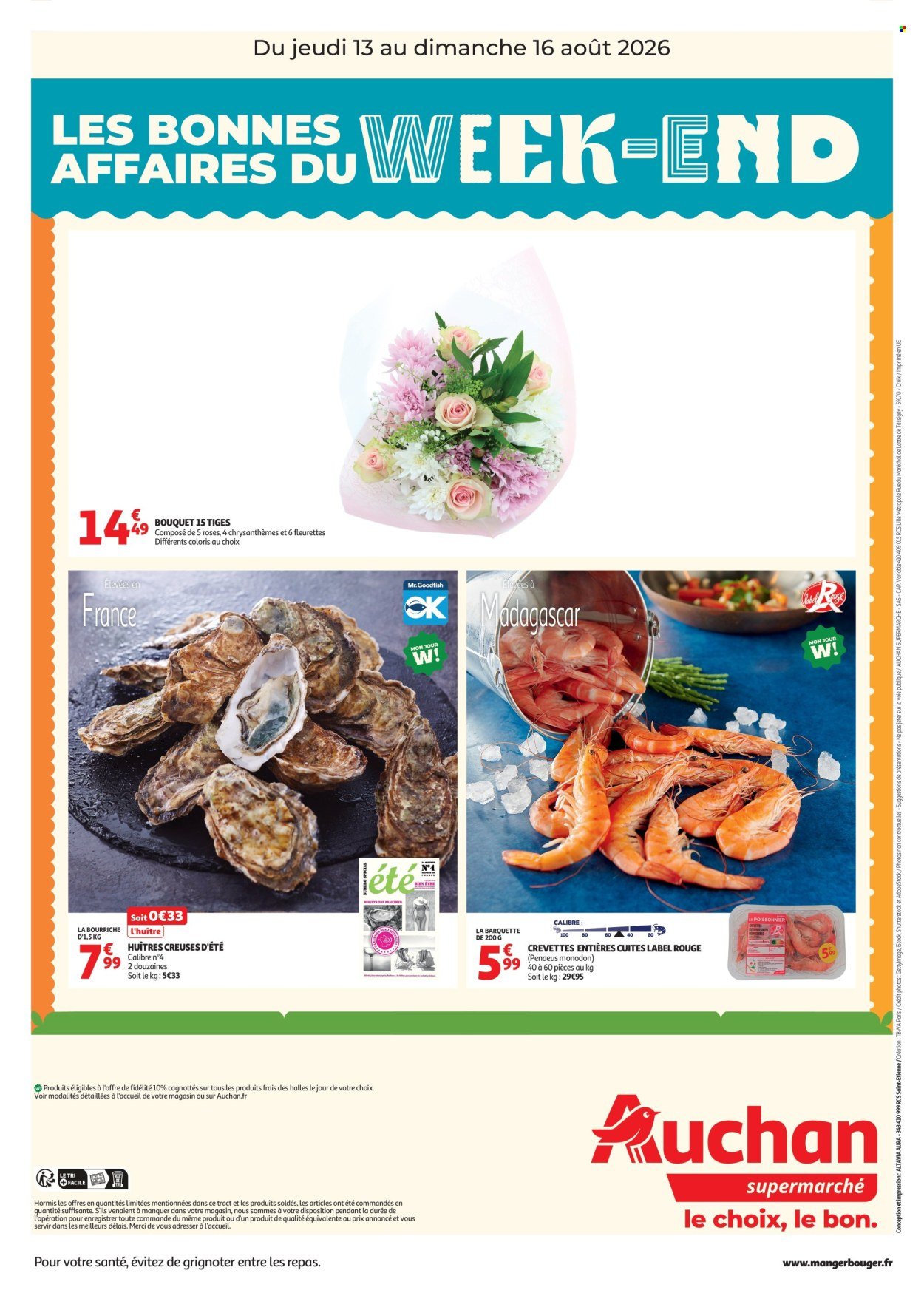 Catalogue AUCHAN - Les bons plans du week end dans votre super