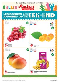 Catalogue AUCHAN - Les bons plans du week end dans votre super