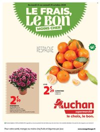 Catalogue AUCHAN - Le frais, le bon moins cher