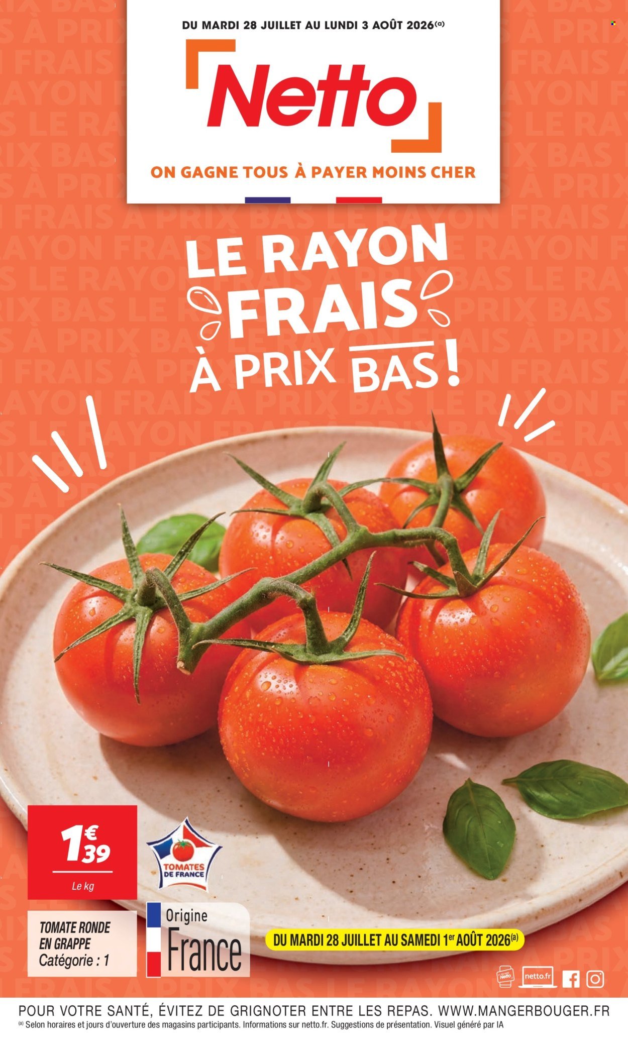 Catalogue NETTO - LE RAYON FRAIS À PRIX BAS
