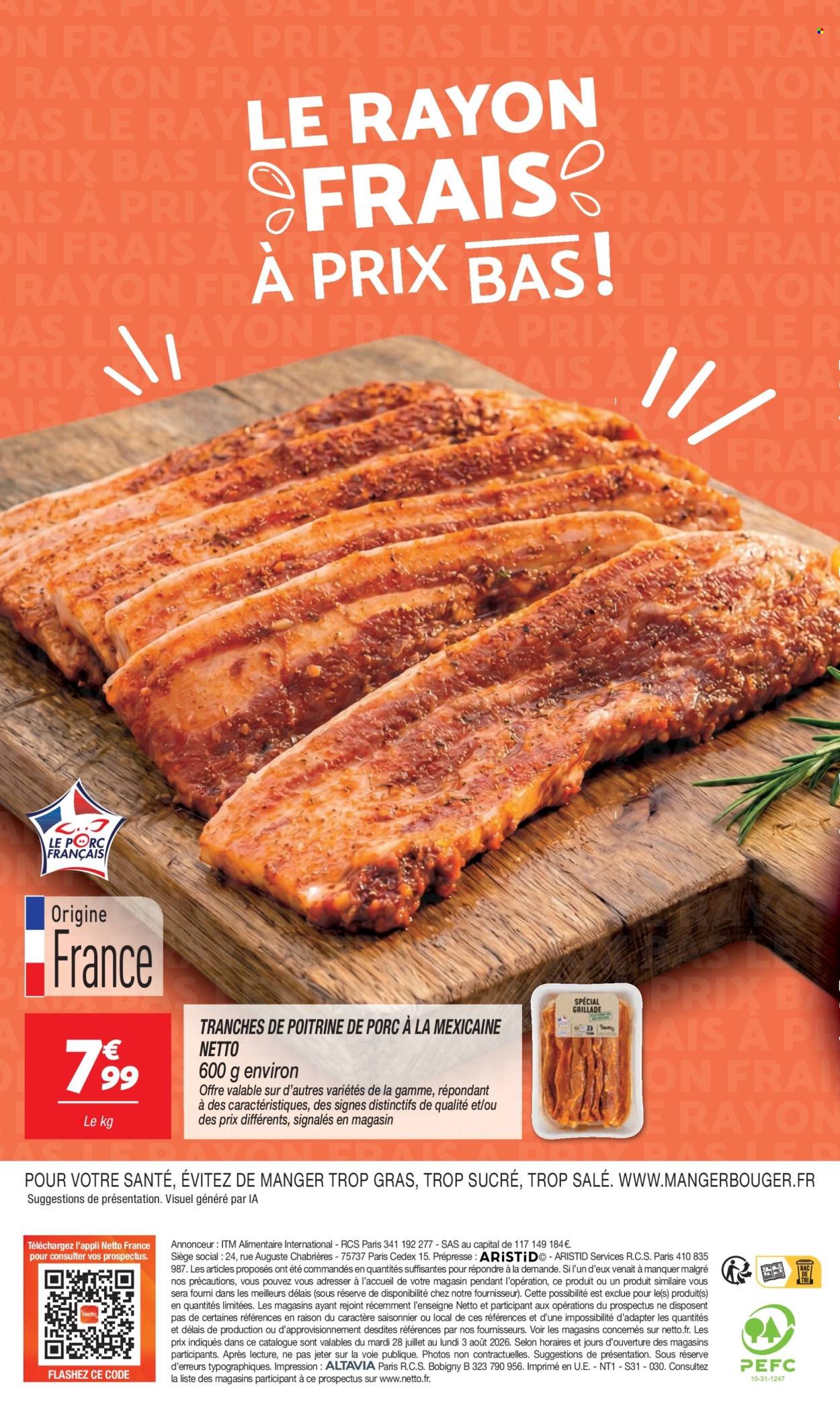 Catalogue NETTO - LE RAYON FRAIS À PRIX BAS