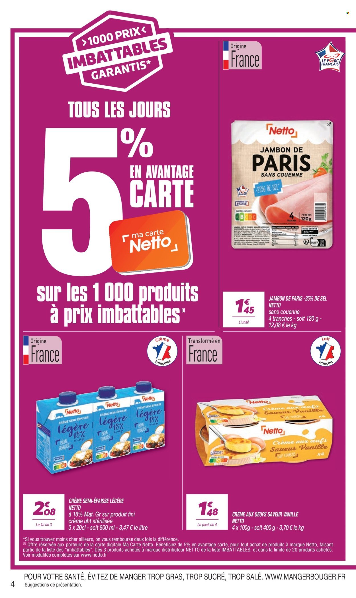 Catalogue NETTO - LE RAYON FRAIS À PRIX BAS