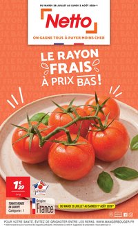 Catalogue NETTO - LE RAYON FRAIS À PRIX BAS