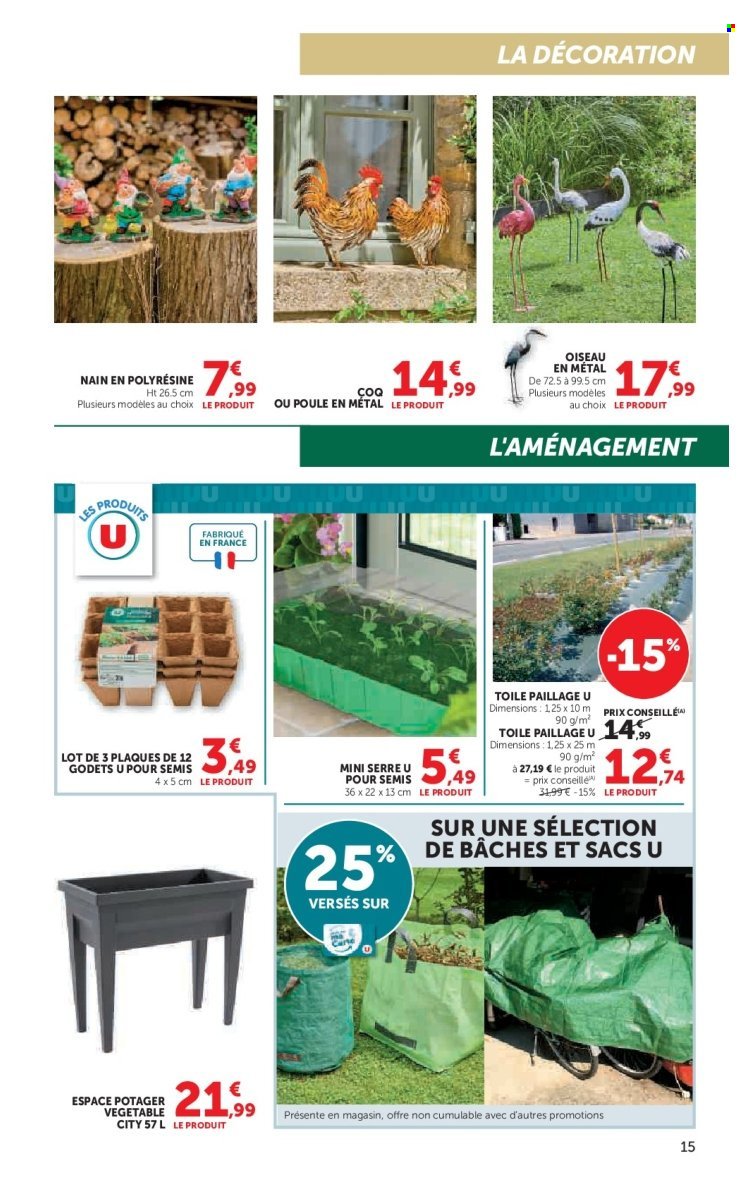 Catalogue SUPER U - Le jardin à prix bas (2026-02-17 - 2026-03-15)