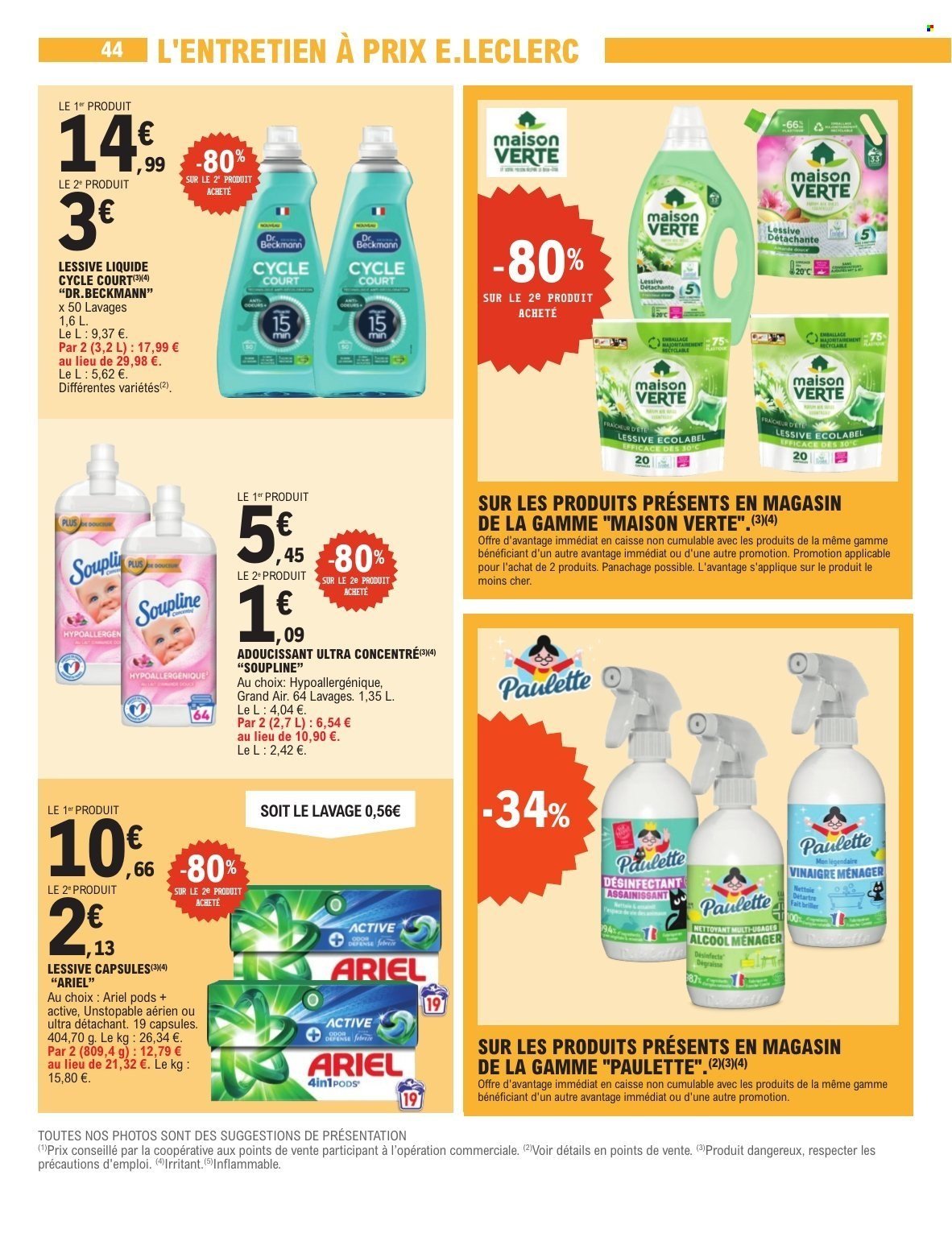 Catalogue E.LECLERC - DEPENSER MOINS (2026-02-10 - 2026-02-21)