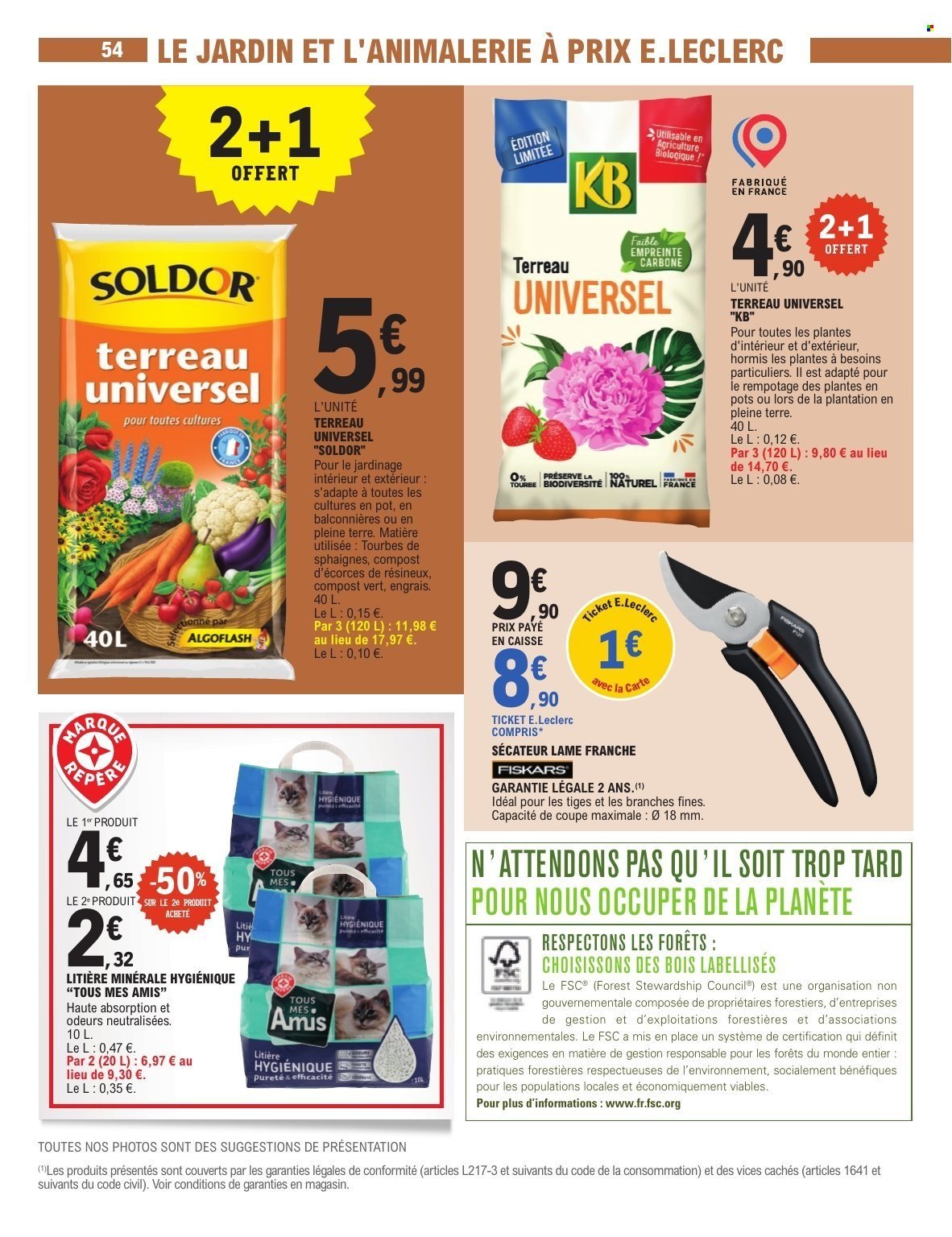 Catalogue E.LECLERC - DEPENSER MOINS