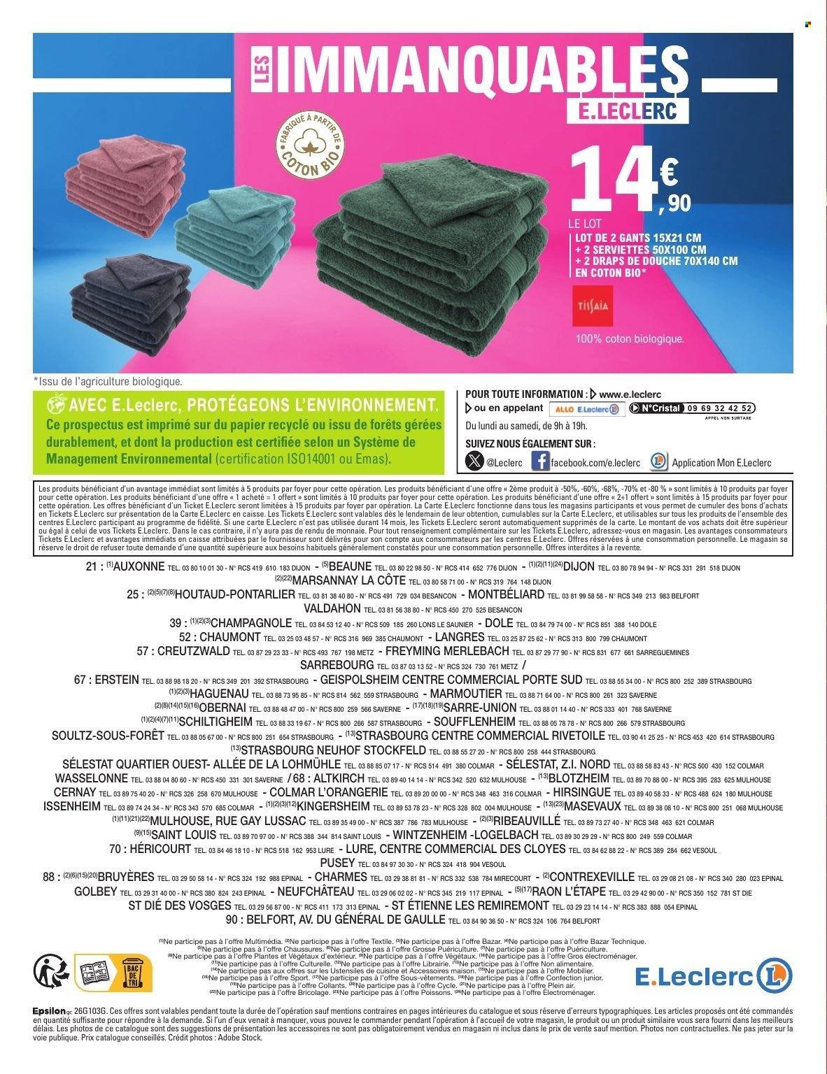 Catalogue E.LECLERC - DEPENSER MOINS