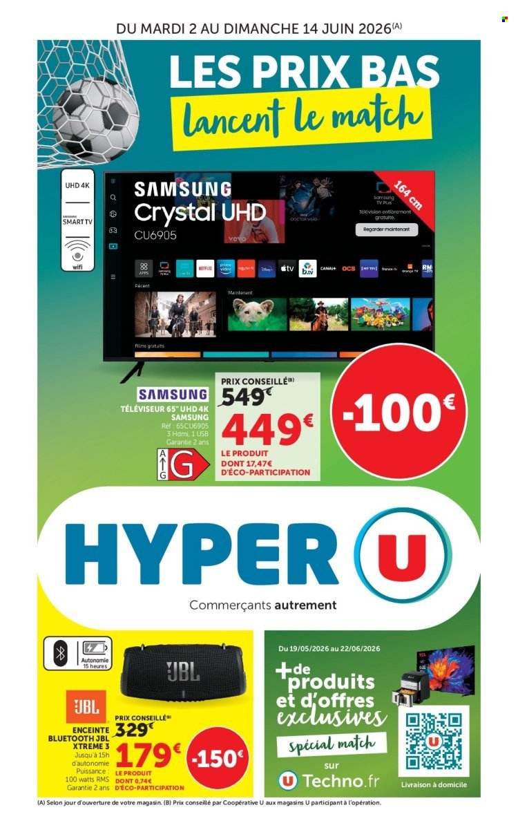 Catalogue HYPER U - Coup d'envoi des prix bas (2026-06-02 - 2026-06-14)
