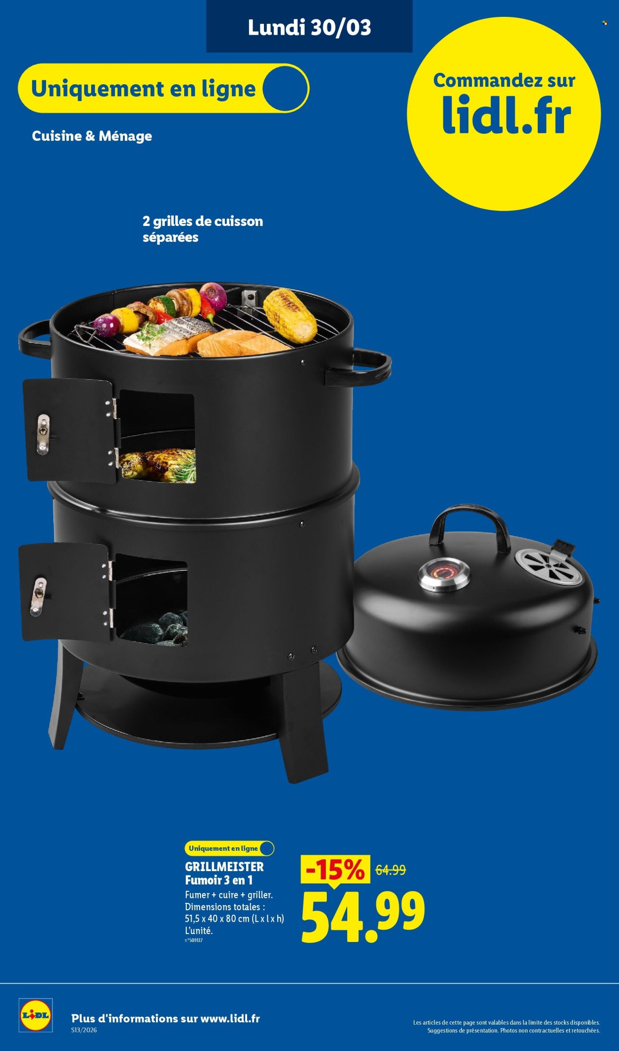 Catalogue LIDL - Les Exclus Web de la semaine (2026-03-30 - 2026-04-02)