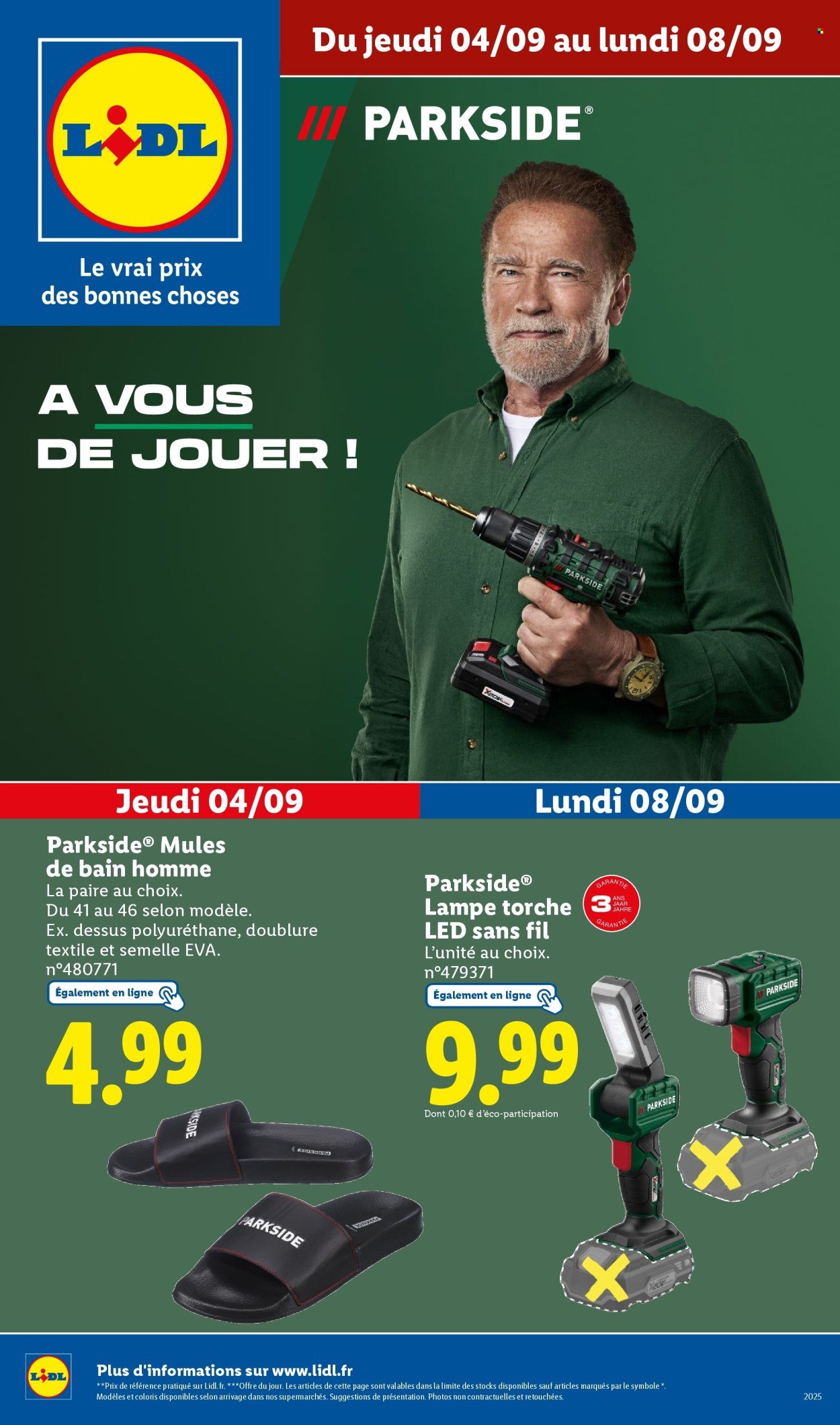 Catalogue LIDL - Les bonnes affaires de la semaine (2025-09-04 - 2025-09-08)